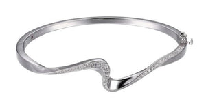Sterling Silver CZ's Bracelet