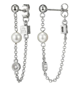 Sterling Silver Freshwater Pearl Earrings