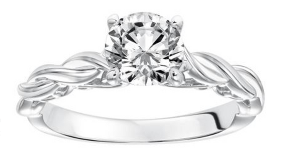 Jenna - White Gold Semi Diamond Ring