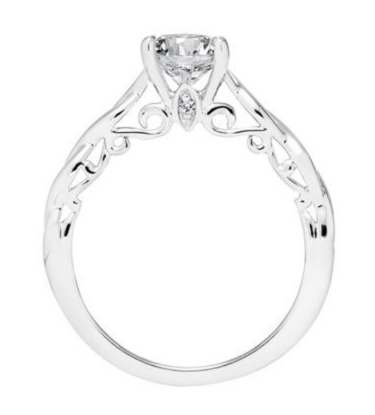 Jenna - White Gold Semi Diamond Ring