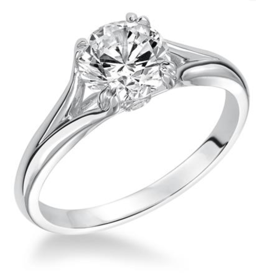 Ava - White Gold Semi Diamond Ring