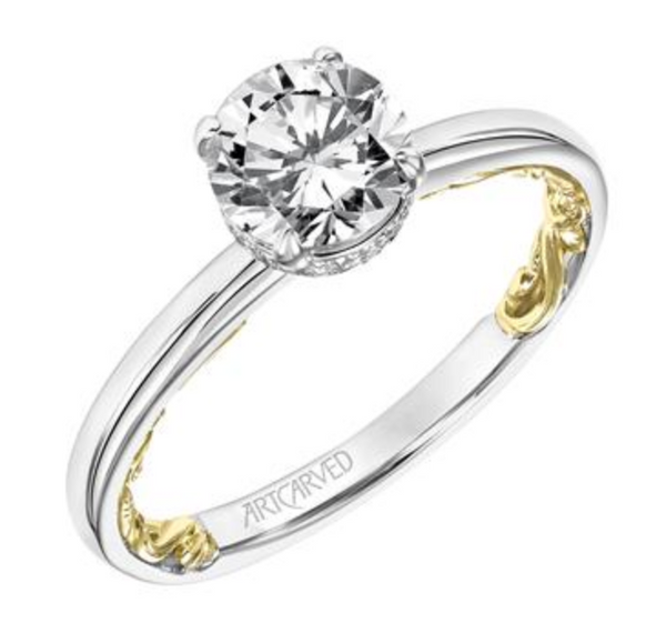 Aileen - Classic Solitaire Diamond Engagement Ring