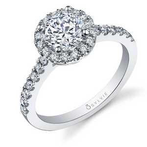 Chantelle - Classic Round Halo Engagement Ring
